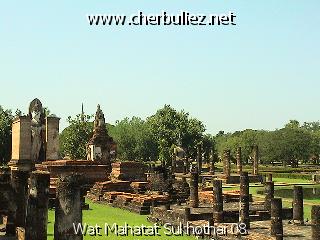 légende: Wat Mahatat Sukhothai 08
qualityCode=raw
sizeCode=half

Données de l'image originale:
Taille originale: 142382 bytes
Temps d'exposition: 1/150 s
Diaph: f/400/100
Heure de prise de vue: 2002:11:06 12:07:55
Flash: non
Focale: 56/10 mm
